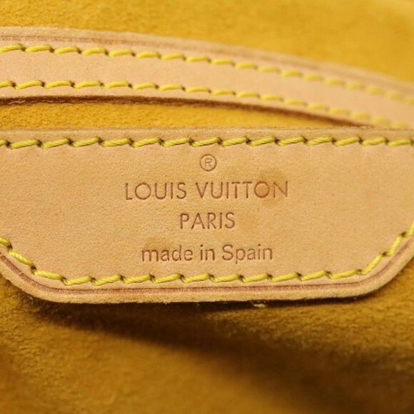 LOUIS VUITTON Monogram Denim Sac A Dos GM Backpack Blue M95056 LV Auth 30454A - Picture 13 of 16